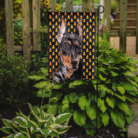 German Pinscher Candy Corn Halloween Flag Garden Size SC9668GF