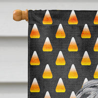 Scottish Deerhound Candy Corn Halloween Flag Canvas House Size SC9669CHF