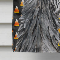 Scottish Deerhound Candy Corn Halloween Flag Canvas House Size SC9669CHF