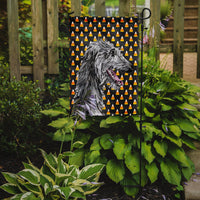 Scottish Deerhound Candy Corn Halloween Flag Garden Size SC9669GF