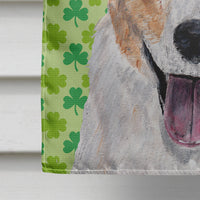 Cardigan Corgi Lucky Shamrock St. Patrick's Day Flag Canvas House Size SC9720CHF