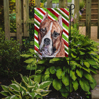 Staffordshire Bull Terrier Staffie Candy Cane Christmas Flag Garden Size SC9800GF