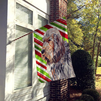 Otterhound Candy Cane Christmas Flag Canvas House Size SC9804CHF