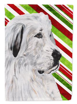 Great Pyrenees Candy Cane Christmas Flag Garden Size SC9810GF