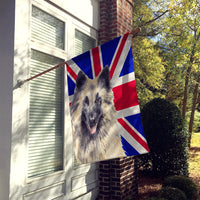 Belgian Tervuren with English Union Jack British Flag Flag Canvas House Size SC9849CHF