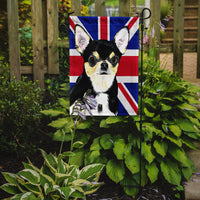 Chihuahua with English Union Jack British Flag Flag Garden Size SC9856GF