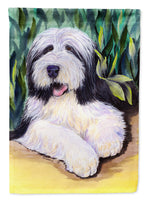 Bearded Collie Flag Canvas House Size