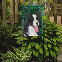 Border Collie Flag Garden Size