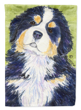 Bernese Mountain Dog Flag Canvas House Size