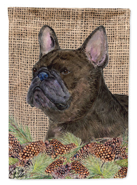 French Bulldog Flag Canvas House Size