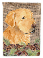 Golden Retriever Flag Garden Size