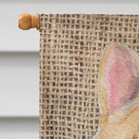 French Bulldog Flag Canvas House Size