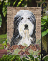 Bearded Collie Flag Garden Size