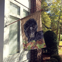 Affenpinscher Flag Canvas House Size