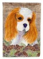 Cavalier Spaniel Flag Canvas House Size