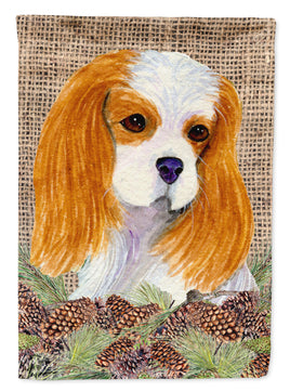 Cavalier Spaniel Flag Garden Size