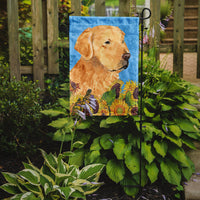 Golden Retriever Flag Garden Size