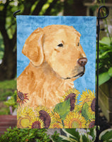 Golden Retriever Flag Garden Size