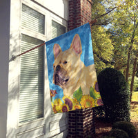 French Bulldog Flag Canvas House Size