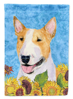 Bull Terrier Flag Canvas House Size