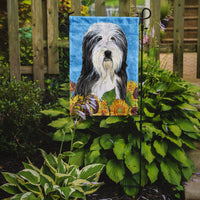 Bearded Collie Flag Garden Size