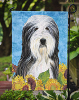 Bearded Collie Flag Garden Size