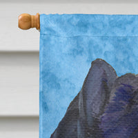 Chow Chow Flag Canvas House Size