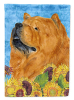 Chow Chow Flag Canvas House Size