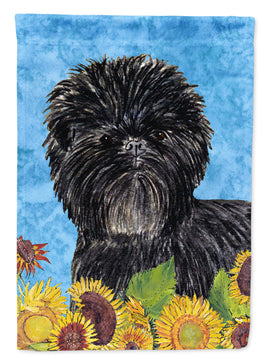 Affenpinscher Flag Canvas House Size