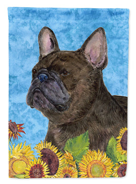 French Bulldog Flag Canvas House Size