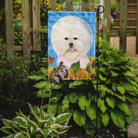 Bichon Frise Flag Garden Size