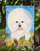 Bichon Frise Flag Garden Size