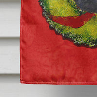 Australian Kelpie Flag Canvas House Size