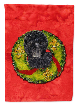 Affenpinscher Flag Canvas House Size