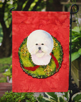 Bichon Frise Flag Garden Size