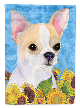 Chihuahua Flag Canvas House Size