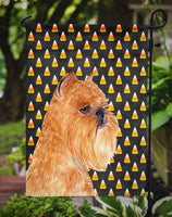 Brussels Griffon Candy Corn Halloween Portrait Flag Garden Size