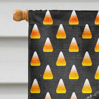 Akita Candy Corn Halloween Portrait Flag Canvas House Size