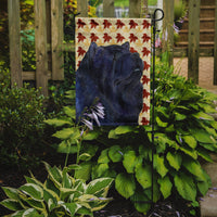 Chow Chow Fall Leaves Portrait Flag Garden Size