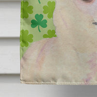 Chihuahua St. Patrick's Day Shamrock Portrait Flag Canvas House Size