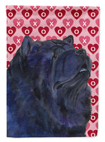 Chow Chow Hearts Love and Valentine's Day Portrait Flag Canvas House Size