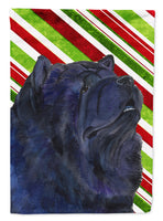 Chow Chow Candy Cane Holiday Christmas Flag Canvas House Size