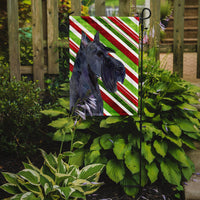 Scottish Terrier Candy Cane Holiday Christmas Flag Garden Size