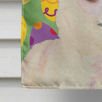 Chihuahua Easter Eggtravaganza Flag Canvas House Size