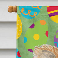 Chihuahua Easter Eggtravaganza Flag Canvas House Size