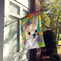 Chihuahua Easter Eggtravaganza Flag Canvas House Size