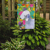 Bedlington Terrier Easter Eggtravaganza Flag Garden Size