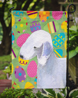 Bedlington Terrier Easter Eggtravaganza Flag Garden Size