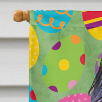 Briard Easter Eggtravaganza Flag Canvas House Size