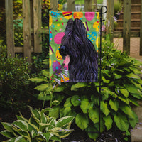 Briard Easter Eggtravaganza Flag Garden Size